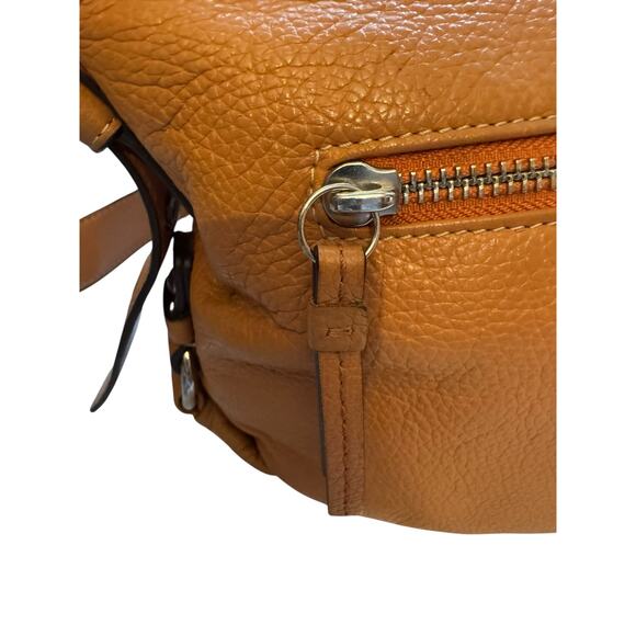 Coach Legacy Leather Saddle Crossbody Bag – Orange / Tan, Style F15170 - Picture 10 of 16